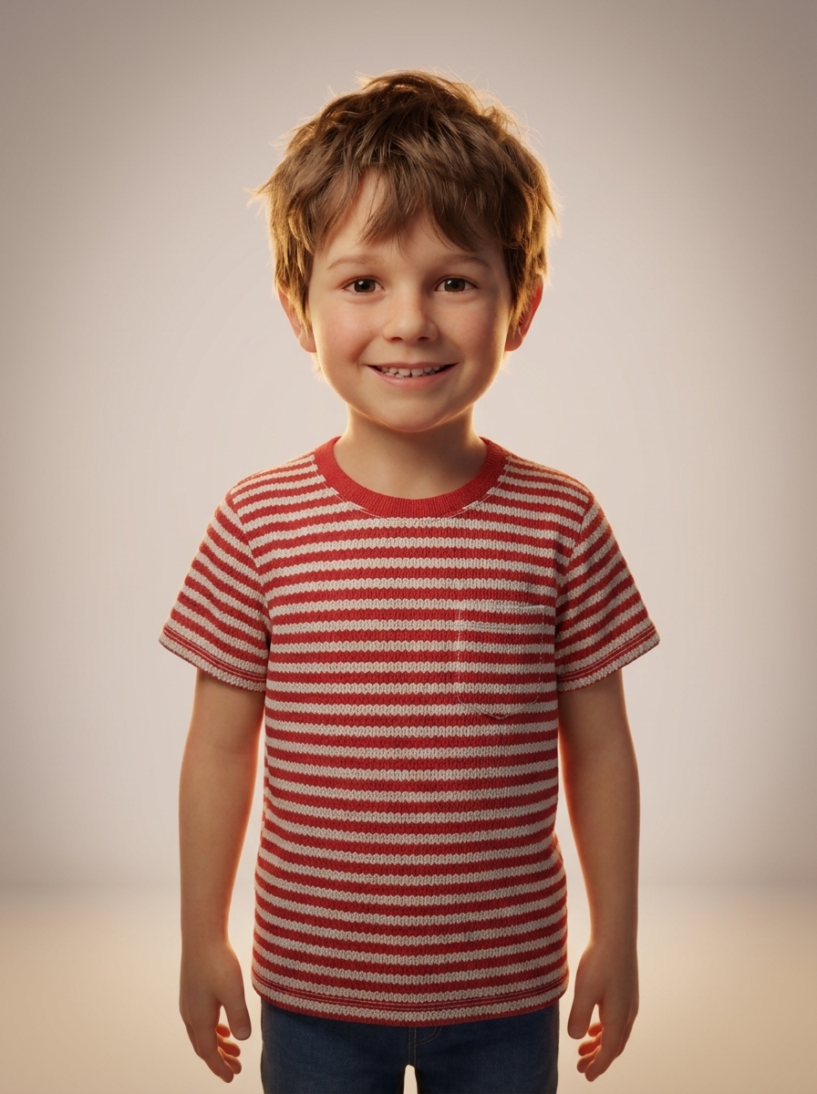 The child as an illustrated character